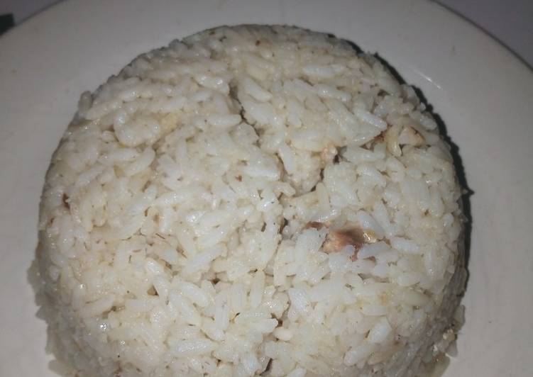 Steps to Prepare Super Quick Homemade Plain Sardine Rice