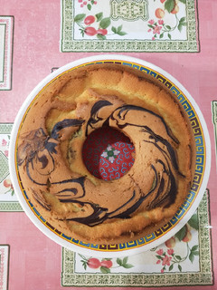 Foto resep Rebaked Cake Marmer Jadul