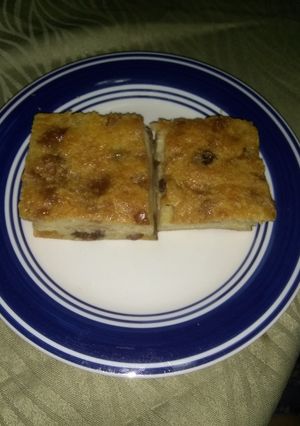 Una foto de Pudín de pan de leche