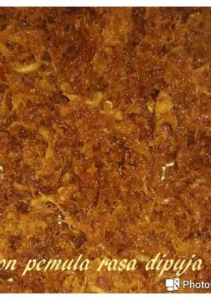 Foto resep Abon ayam pedes manis