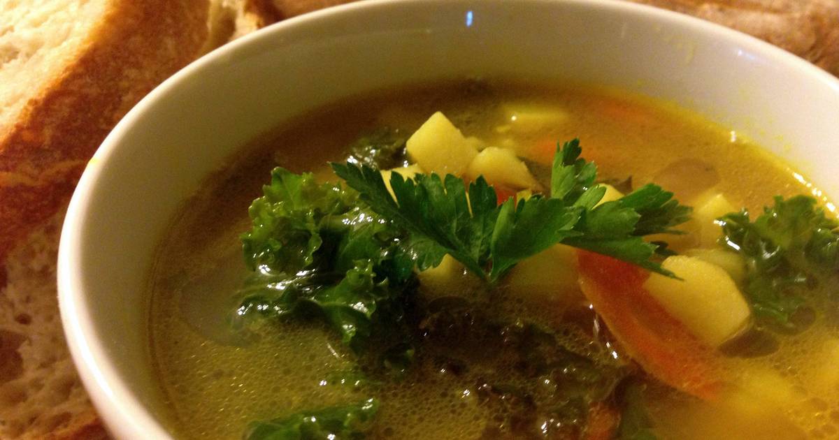 Kale Potato Soup Recipe by pomdoro Cookpad