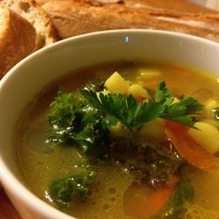 A picture of Kale Potato Soup.