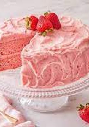 A picture of Strawberry Cake.
