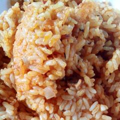 A picture of My sweet concussion rice.