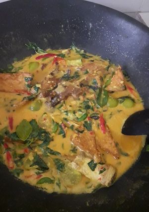 Foto resep Mangut iwak pe dan tahu