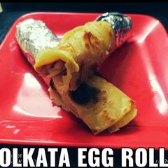 A picture of Kolkata Egg Rolls.