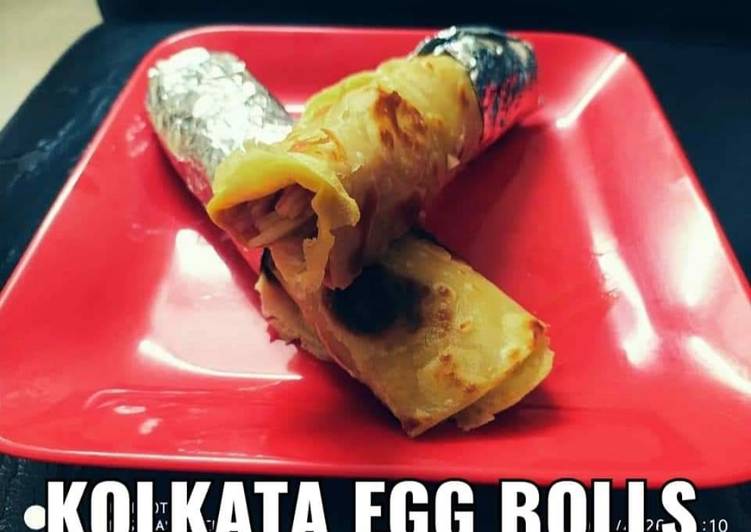 Recipe of Ultimate Kolkata Egg Rolls