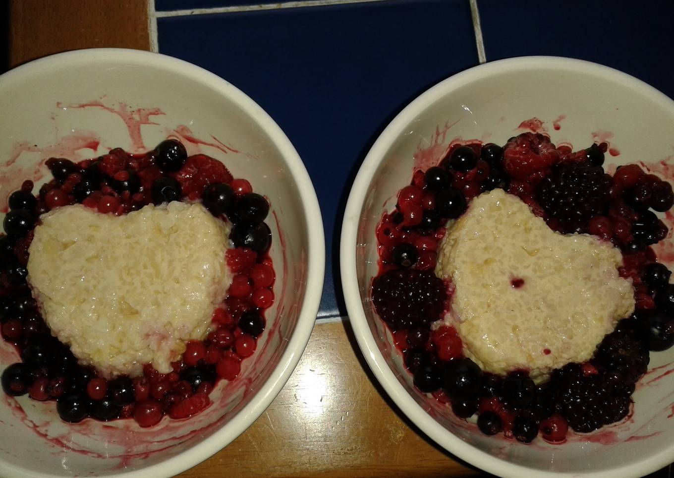 Slow Cooker Rice Pudding with Berries