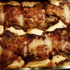 A picture of Eggplant Rollatini.