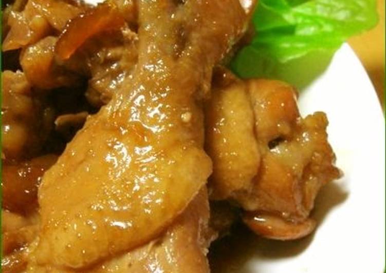 Chicken Wings Simmered in Marmalade