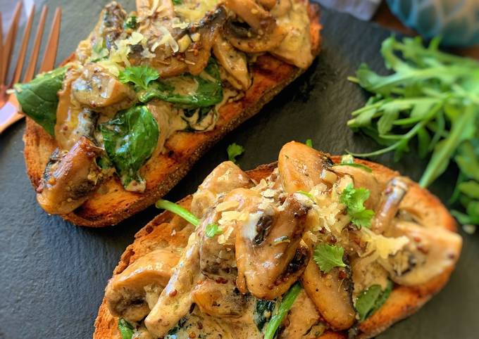 Mushroom Bruschetta