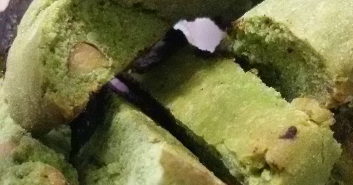 Green tea biscotti Recipe by KellyChai Cookpad