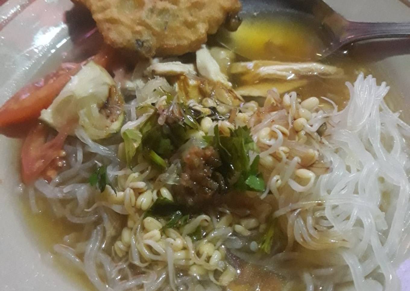 Soto ayam bening