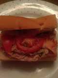 Mandys tuna and tomato roll