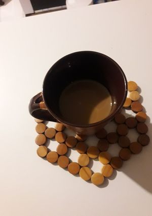 عکسی از دستور قهوه فوری