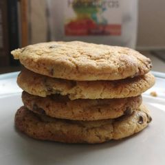 Salted Caramel Choc Chip Cookies A picture of Salted Caramel Choc Chip Cookies.