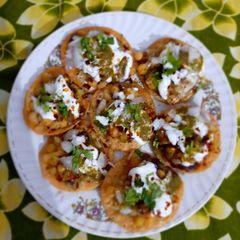 A picture of Papdi chat.
