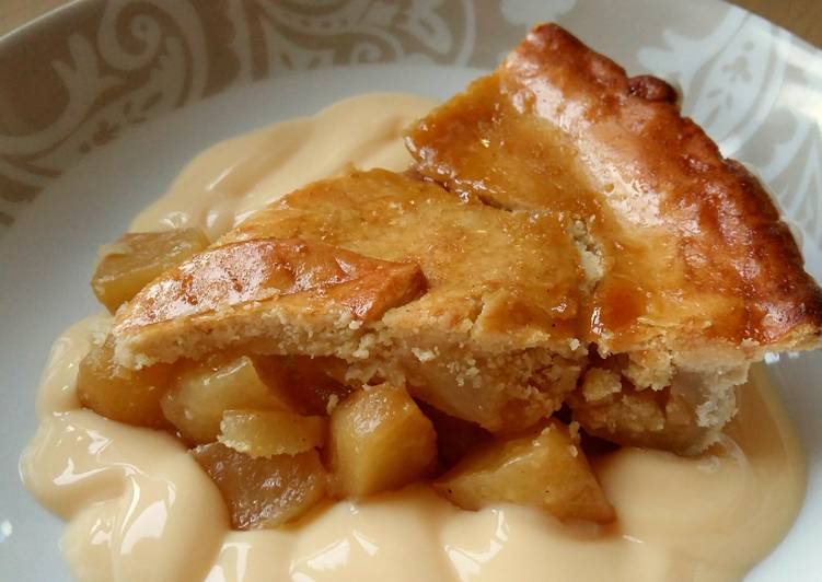 Recipe of Vickys Caramel Apple Pie, GF DF EF SF NF in 12 Minutes for Family