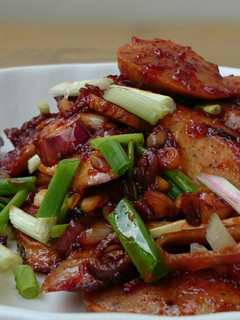 A picture of Spicy Sausage /Sambal Sausage.