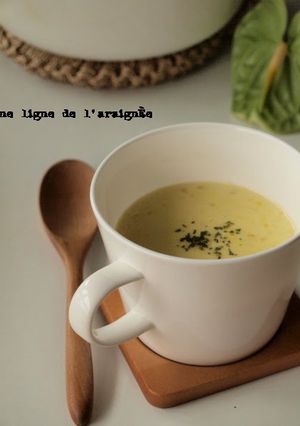 A picture of Amazingly Good Corn Soup Made from Fresh Corn.