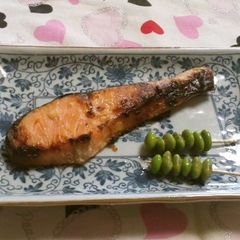 A picture of Simple Grilled Salmon with Shio-Koji.