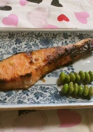 A picture of Simple Grilled Salmon with Shio-Koji.