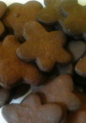 A picture of Chocolate butter biscuits (Irmgards homemade).