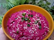 Une photo de betterave feta