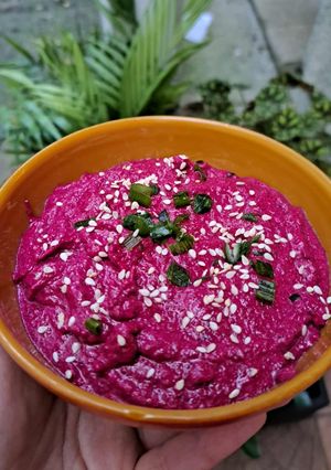 Une photo de Tartinade betterave 🫜 feta