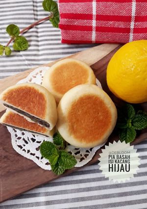 Foto resep 406. Pia Basah Isi Kacang Hijau Praktis #Rabubaru