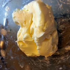 A picture of Homemade Butter.