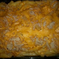 A picture of Easy baked or regular Mac and Cheese.