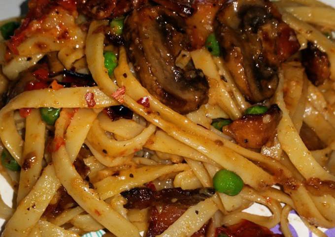 Recipe of Quick Pasta carbonara