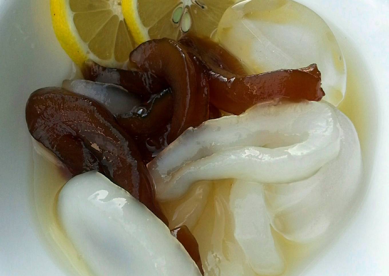 Lemony Sea Coconut Dessert