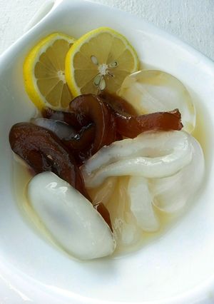 A picture of Lemony Sea Coconut Dessert.