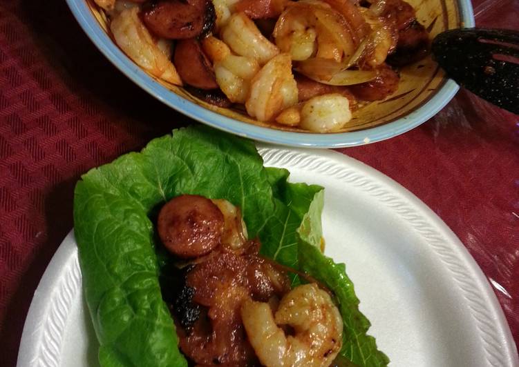 Recipe: Tasty Shrimp-n-Sausage
