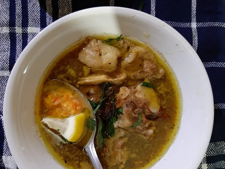 Langkah Mudah untuk Menyiapkan Resep Sop konro buntut sapi Anti Ribet, Bisa Manjain Lidah