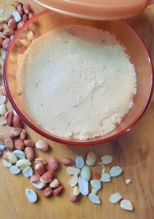 A picture of Homemade Peanut Butter.