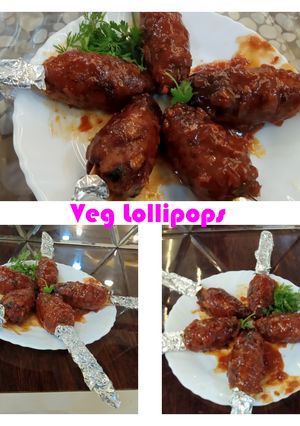 A picture of Restaurant style Veg Lollipops.