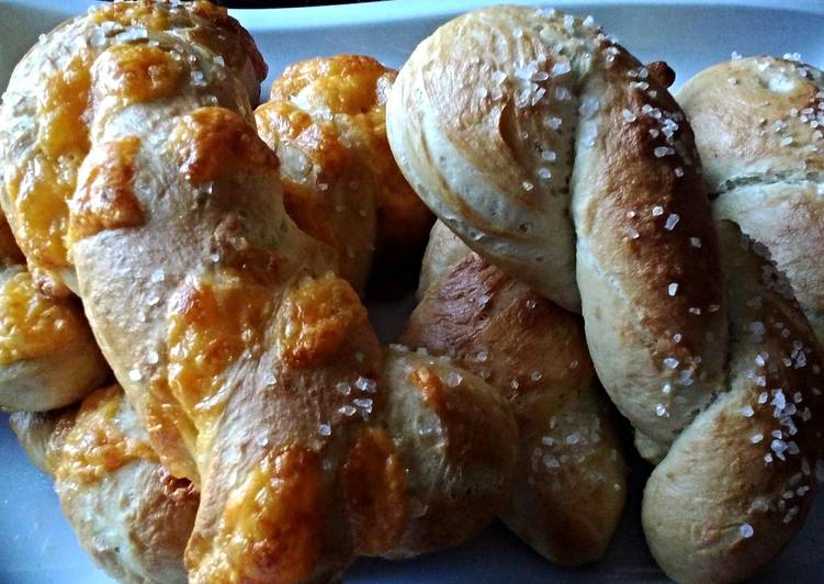 Easiest Way to Make Ultimate Cheesy Or Salty Pretzel Twists