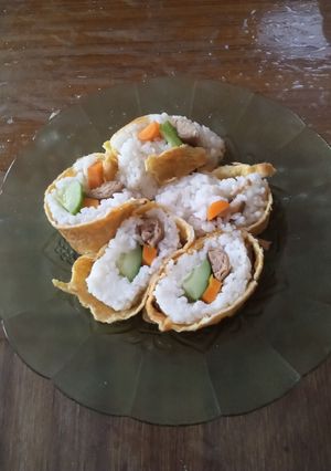 Foto resep Olahan nasi telur