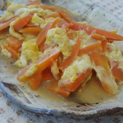 A picture of 10 Minute Carrot & Egg Stir-fry.