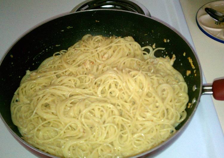 roasted garlic, brown butter &amp; parmesan pasta
