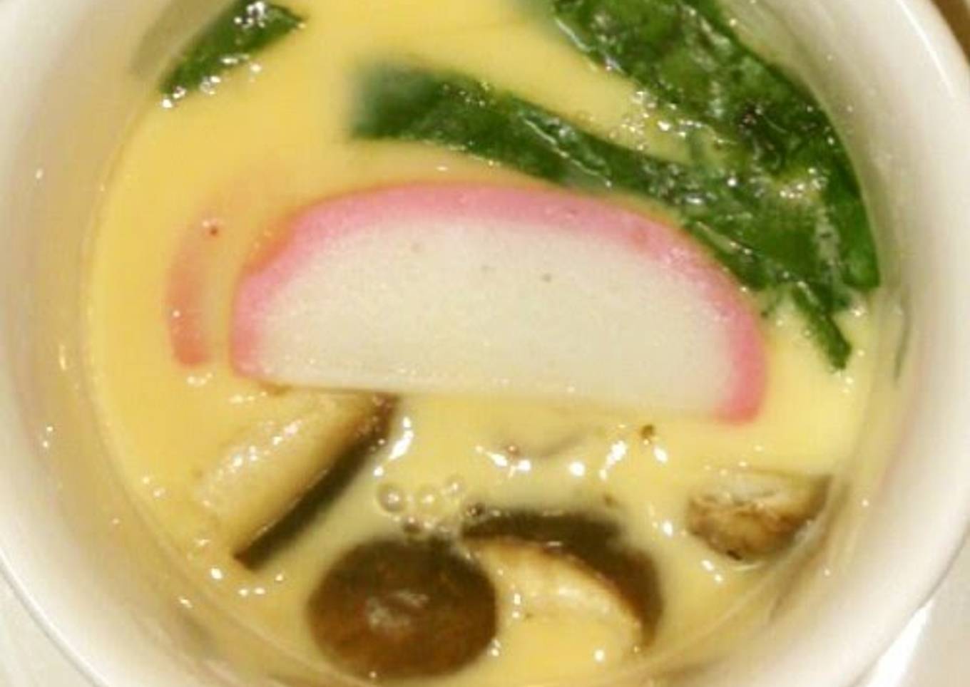 Chawan-mushi (Steamed Egg Custard) in the Microwave
