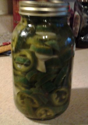 A picture of Pickled Japalenos.