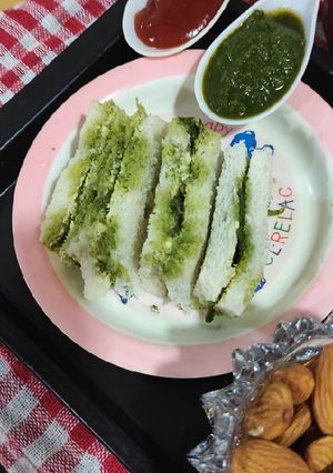 चटनी सैंडविच(Chutney sandwich recipe in hindi) रेसिपी मुख्य फोटो