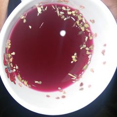 A picture of Beetroot Oregano Soup.