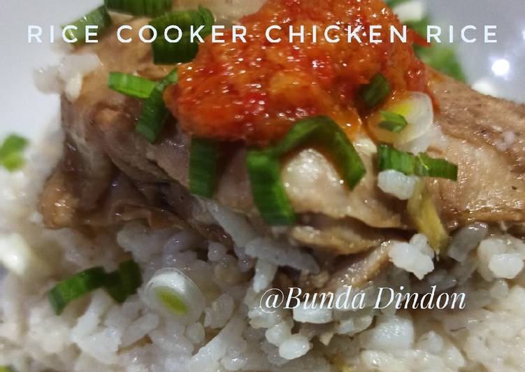 Bagaimana Membuat Rice Cooker Chicken Rice, Bikin Ngiler