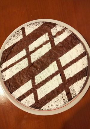 A picture of Torta Caprese.