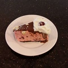A picture of Fresh Cherry No Bake Cheesecake.